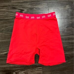 Hot Pink Yitty Biker Shorts